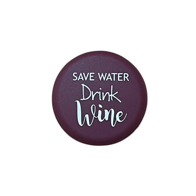 Save Water, Drink Wine Wine Cap