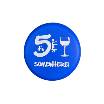 It's 5 O'Clock Somewhere Wine Cap