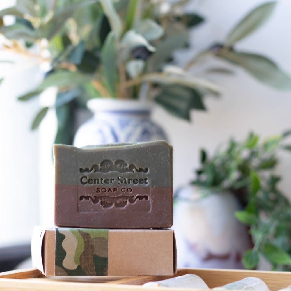 Rugged Handmade Soap Bar