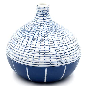 Mini Vase - Congo Tiny S - WO 71 MIX BLUE