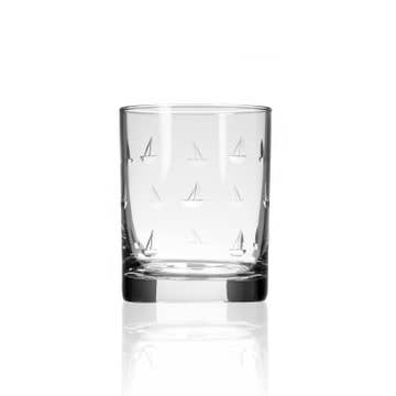 Sailing (Double Old Fashioned Glass)