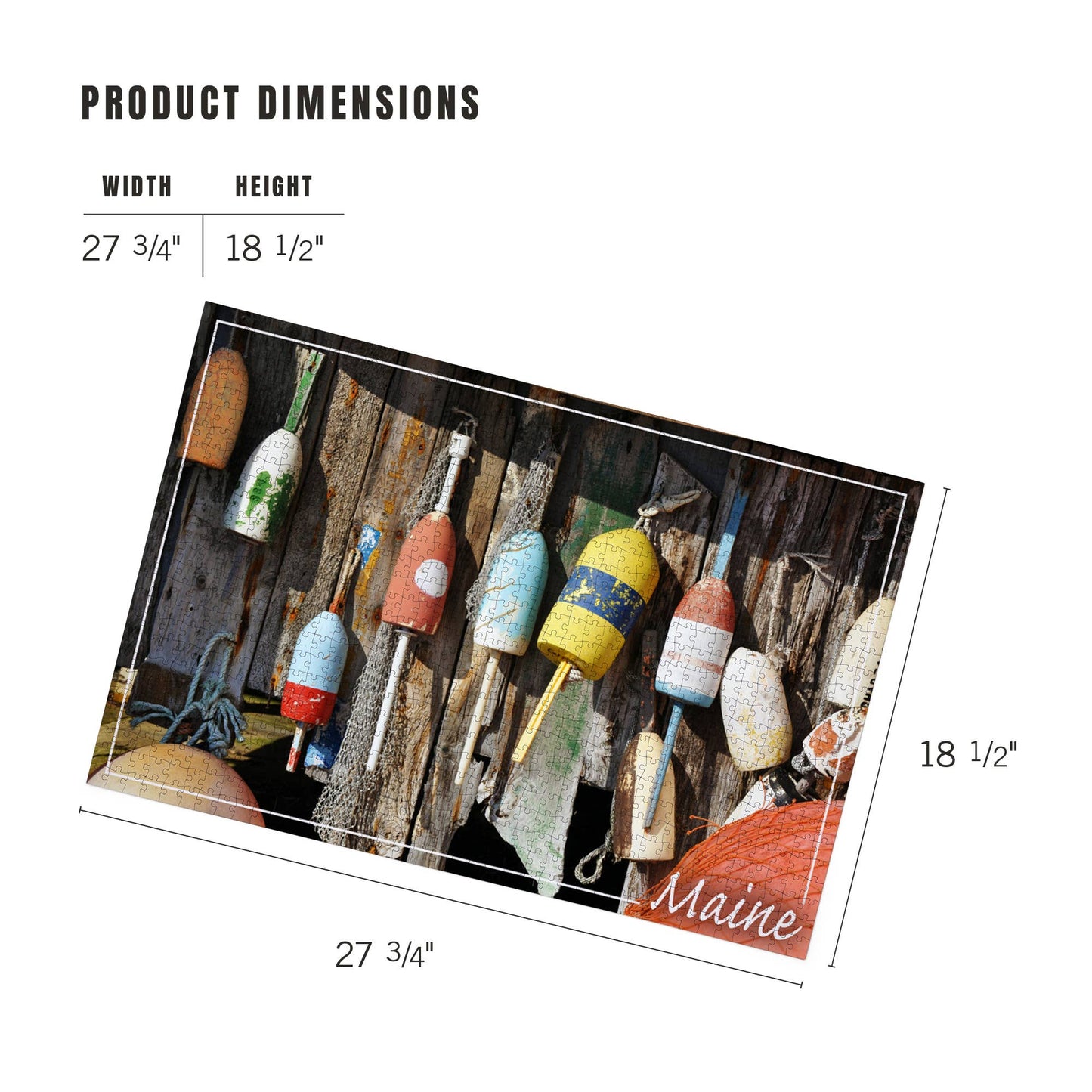 Maine Buoys Jigsaw Puzzle
