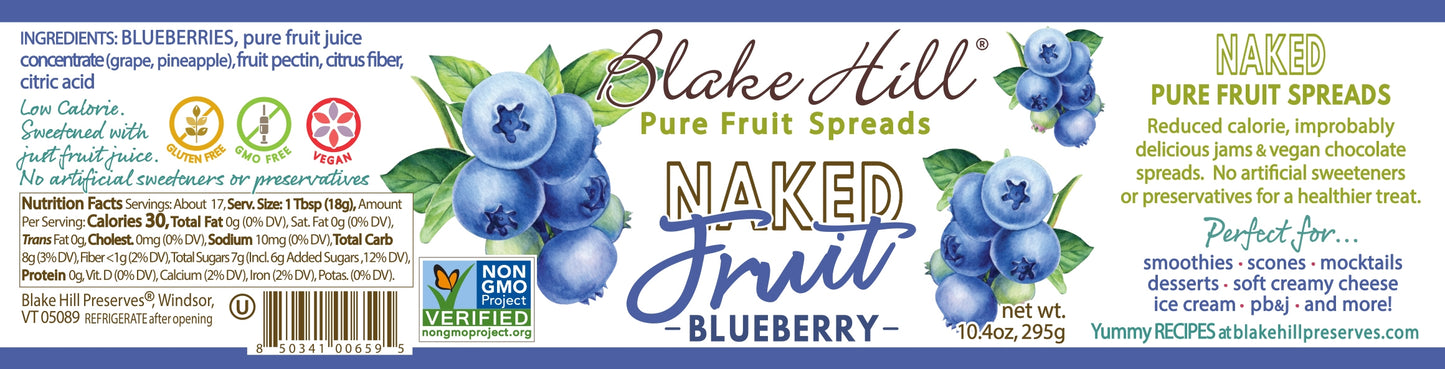 Naked Blueberry Spread