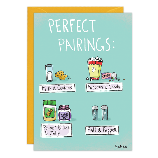 Perfect Pairings Anniversary Card