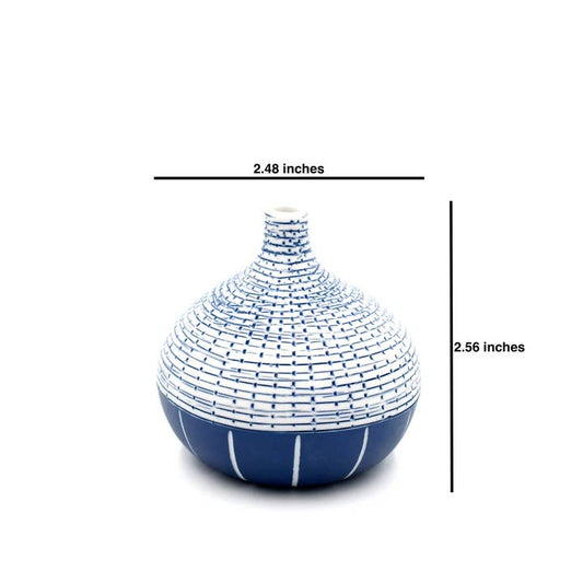 Mini Vase - Congo Tiny S - WO 71 MIX BLUE