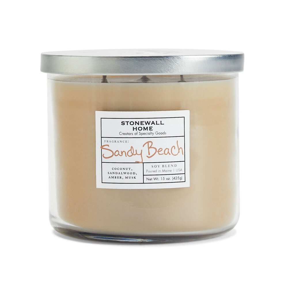 Sandy Beach Jar Candle (L)