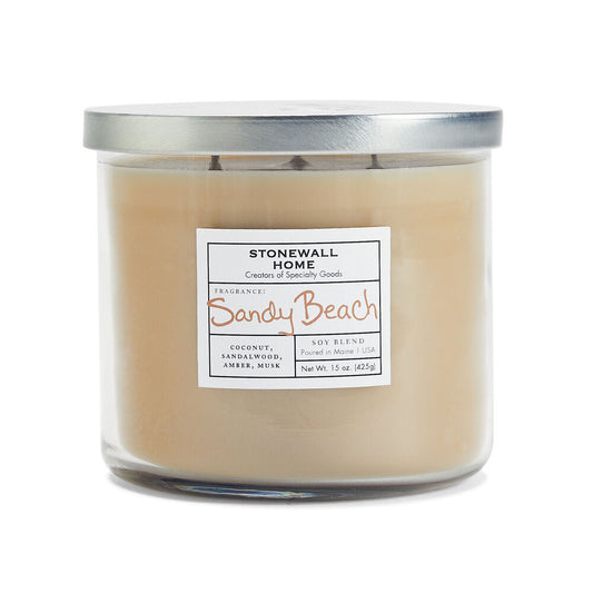 Sandy Beach Jar Candle (L)