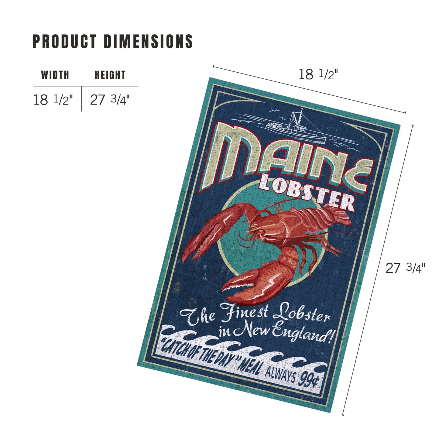 Maine Lobster Jigsaw Puzzle