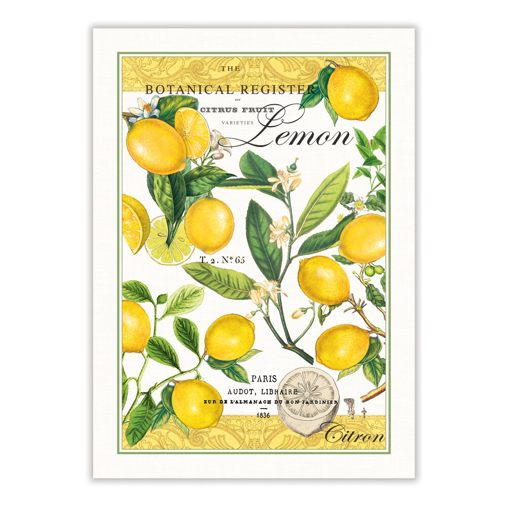 Tea Towel - (Lemon Basil)