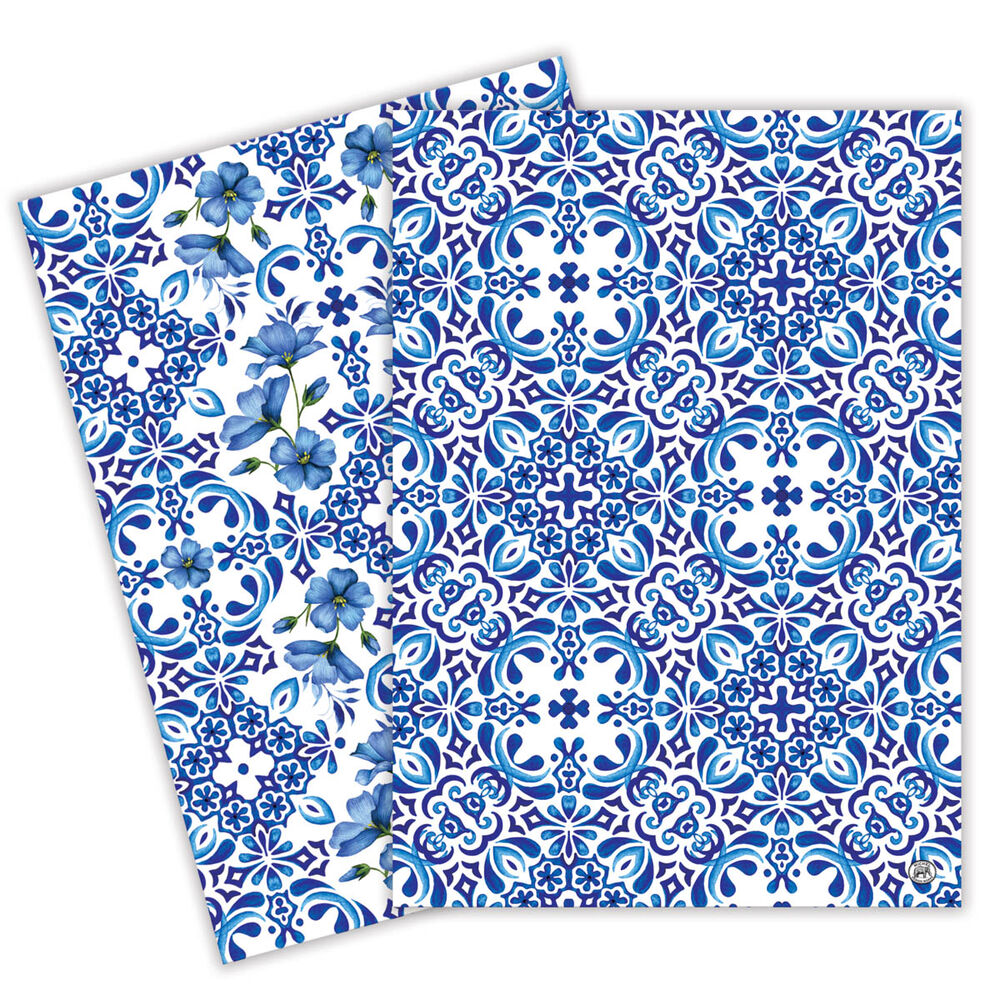 Indigo Seas Tea Towel Set