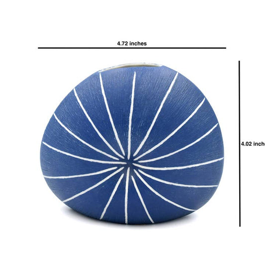 Bud Vase - Diva Round Mini S - BLUE17