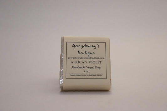 African Violet Soap Bar