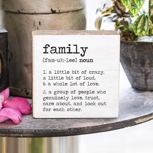 Family Definition Block