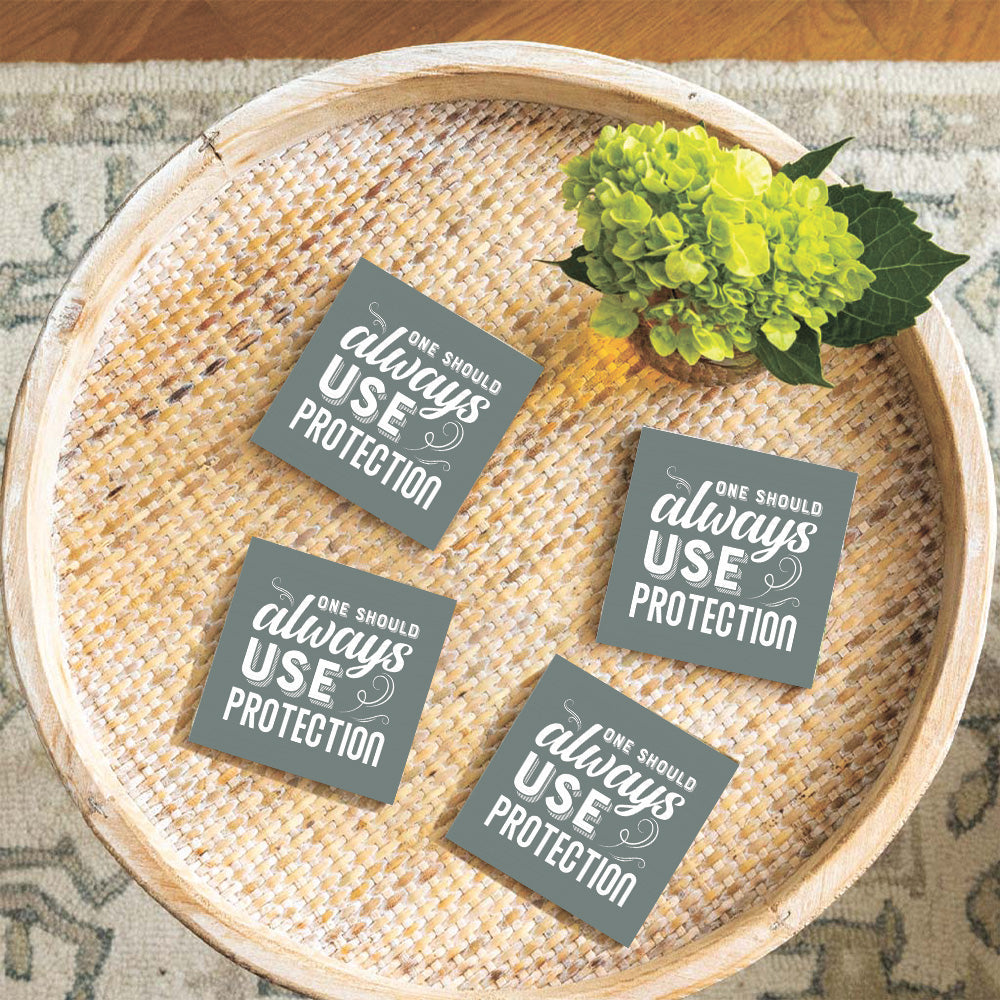Use Protection Wooden Coaster