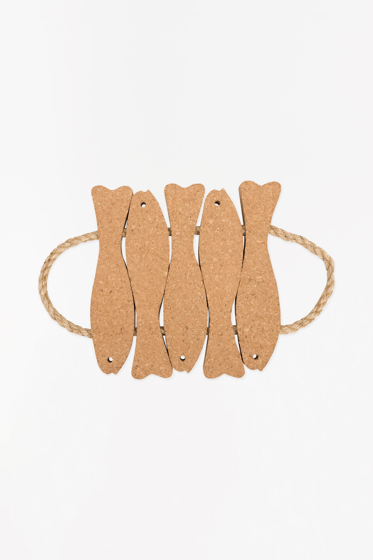 5 Cork Fish Trivet