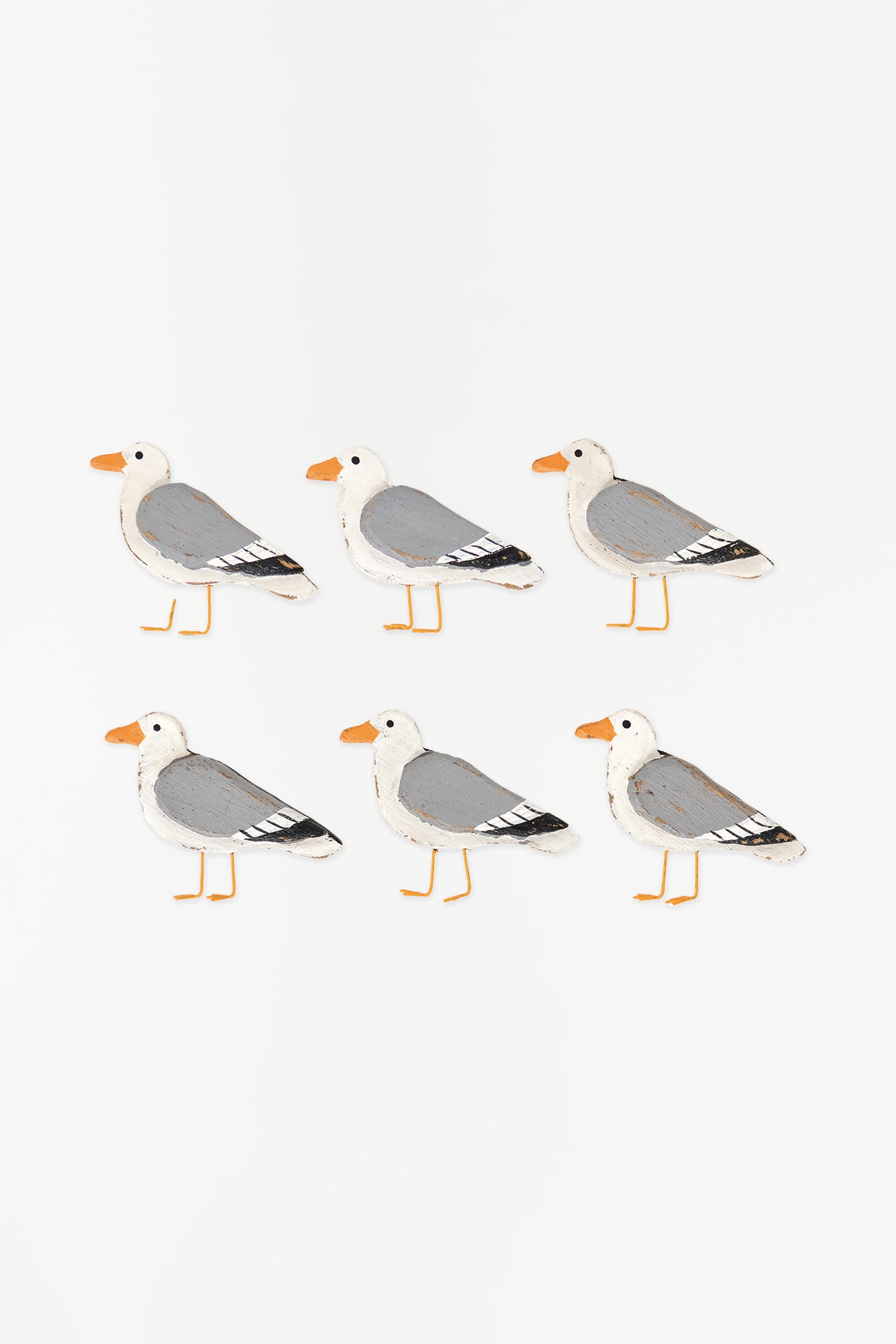 Wooden Seagull Magnet