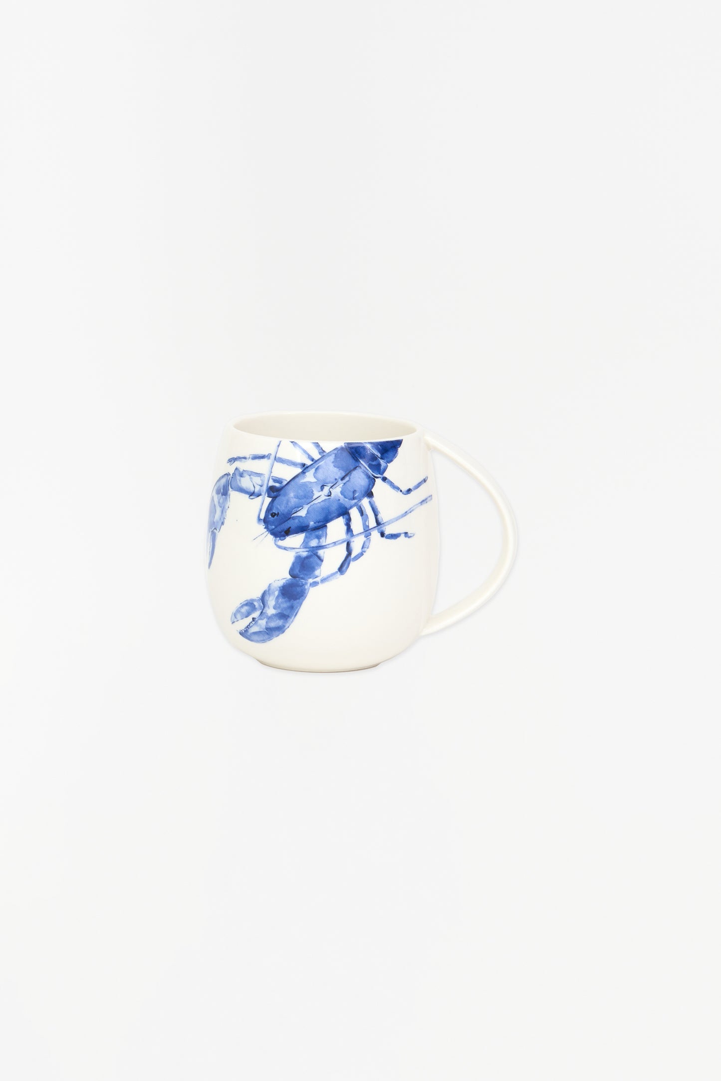 Watercolor Lobster Mug (Blue)