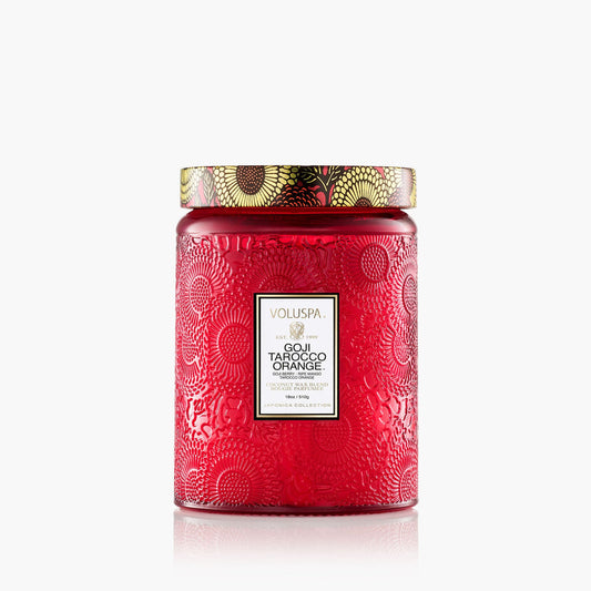 Spiced Goji Tarocco Orange Large Jar Candle
