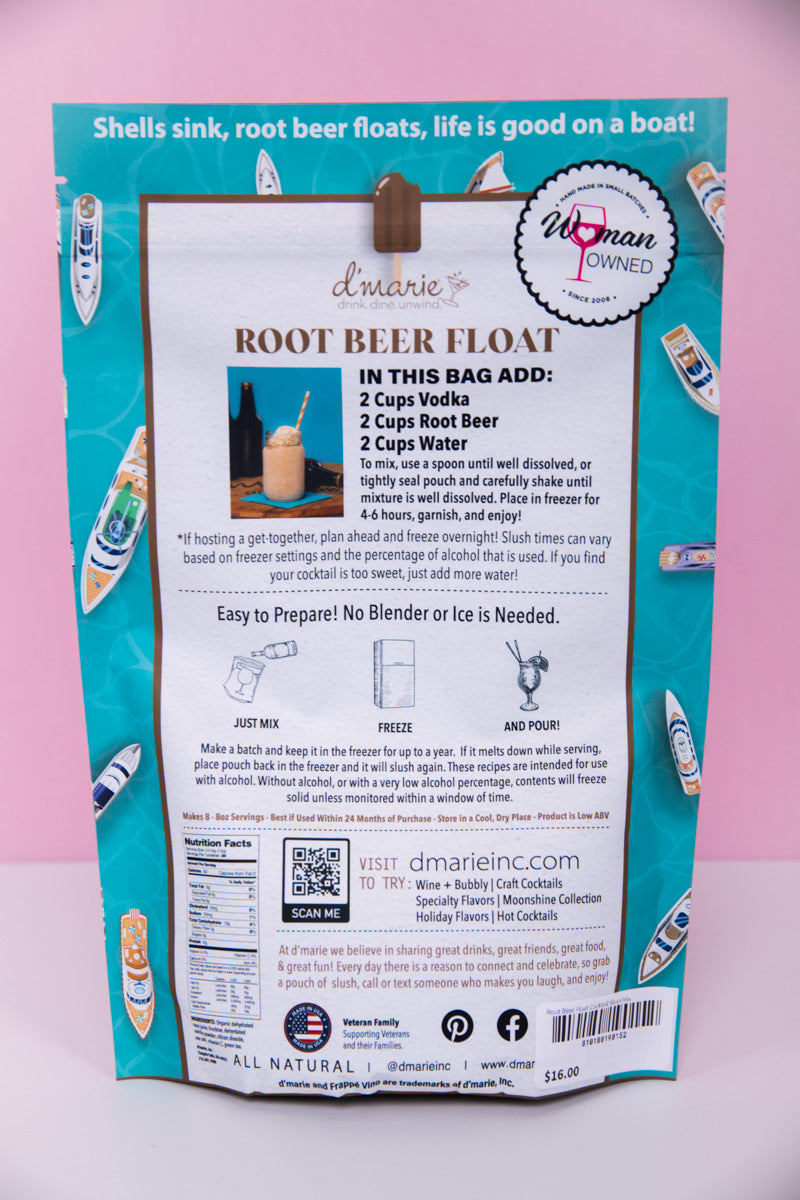 Root Beer Float Cocktail Slush Mix