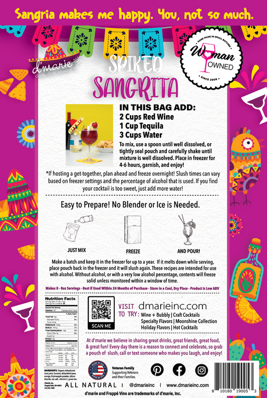 Spiked Sangrita Cocktail Slush Mix