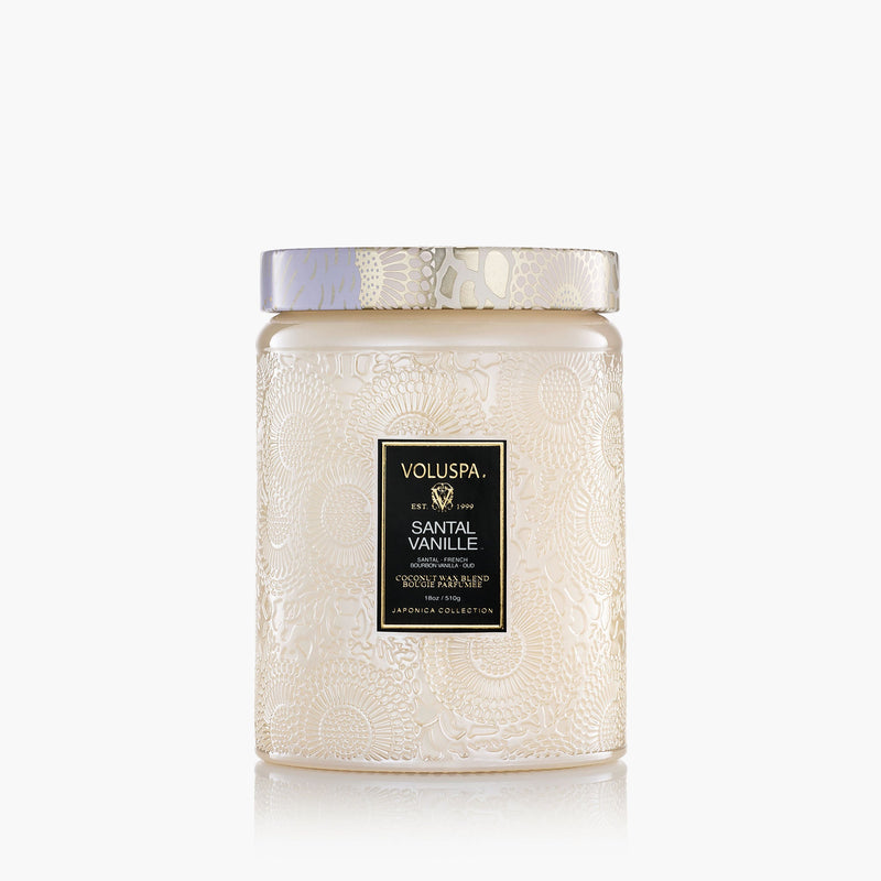 Santal Vanilla Large Jar Candle