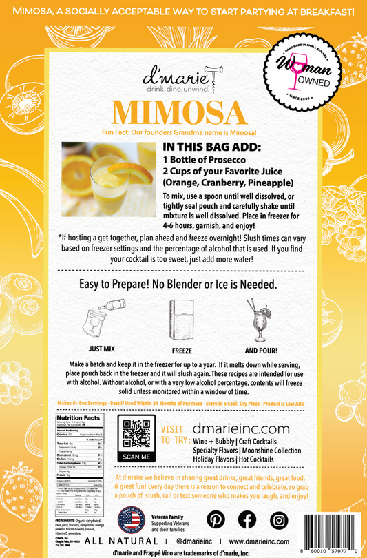 Mimosa Cocktail Slush Mix