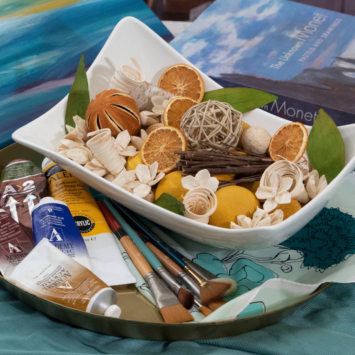 Lemon Zest and Thyme Potpourri