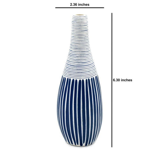 Bud Vase - Modo Mini - Wo 12 BLUE