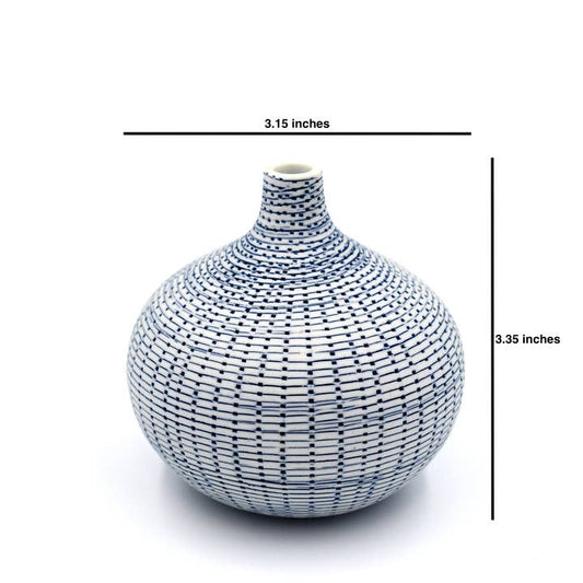 Mini Vase - Congo Tiny L - WO 17 BLUE