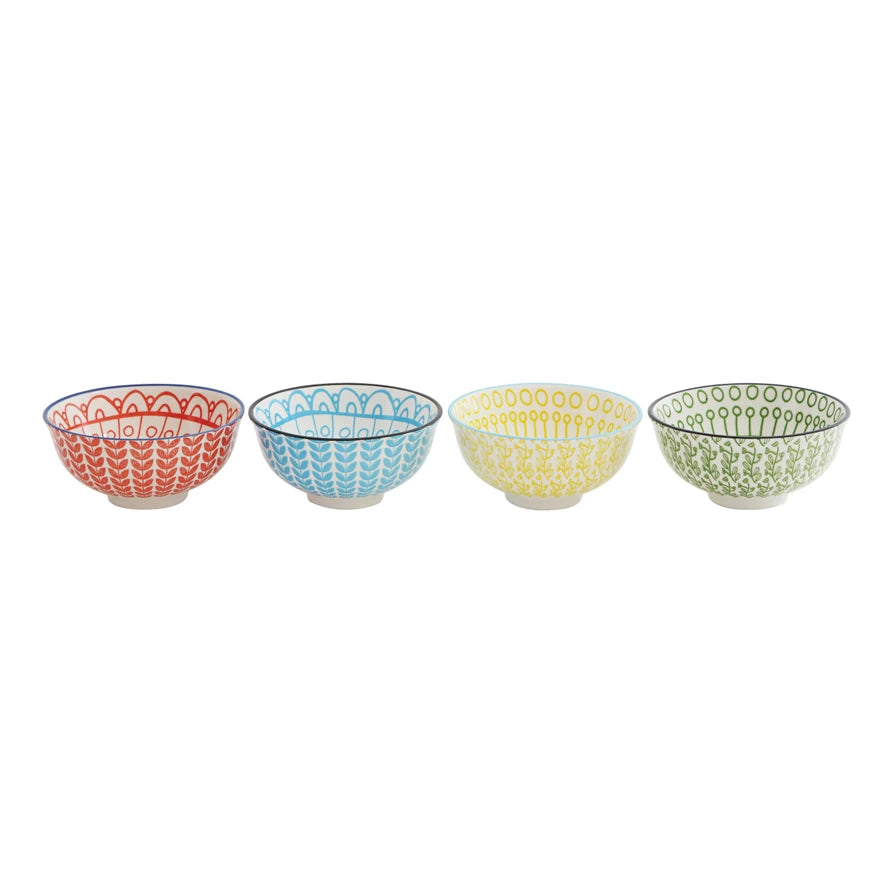 Hand-Stamped Bowl