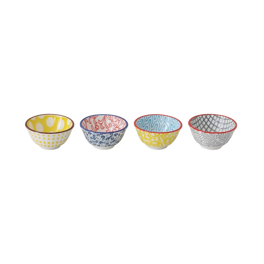 Hand-Stamped Pinch Pot