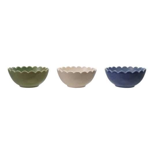 Scalloped Rim Bowl