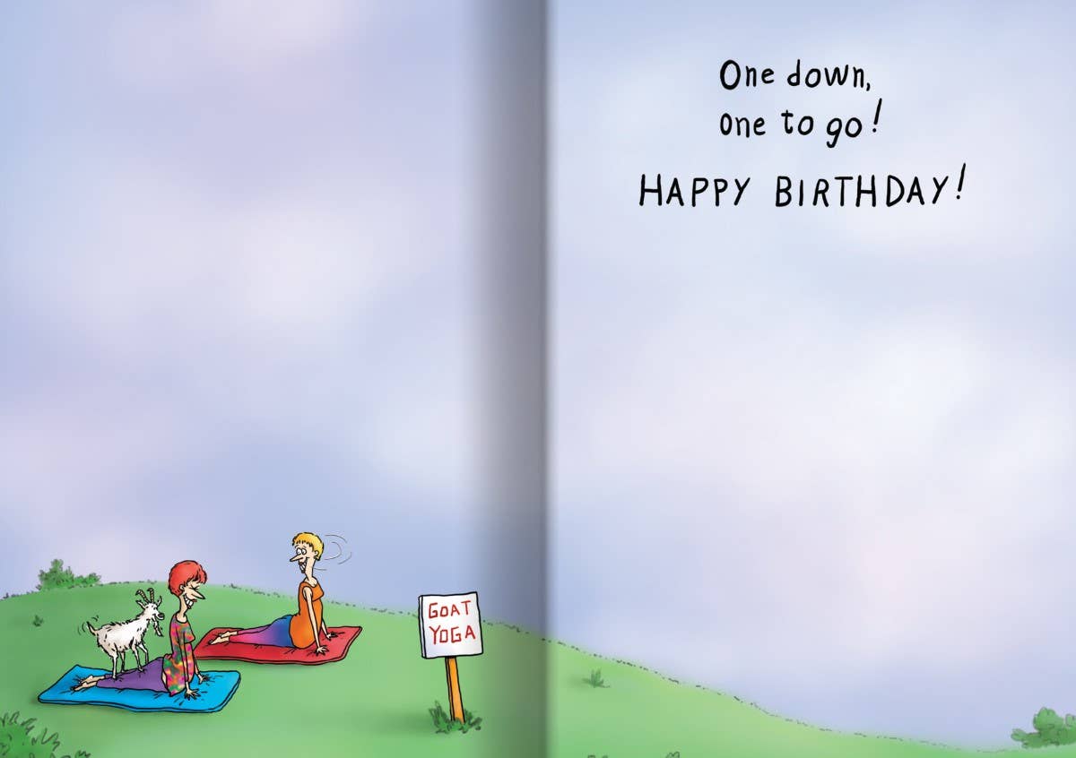 Old And Crazy Birthday Card