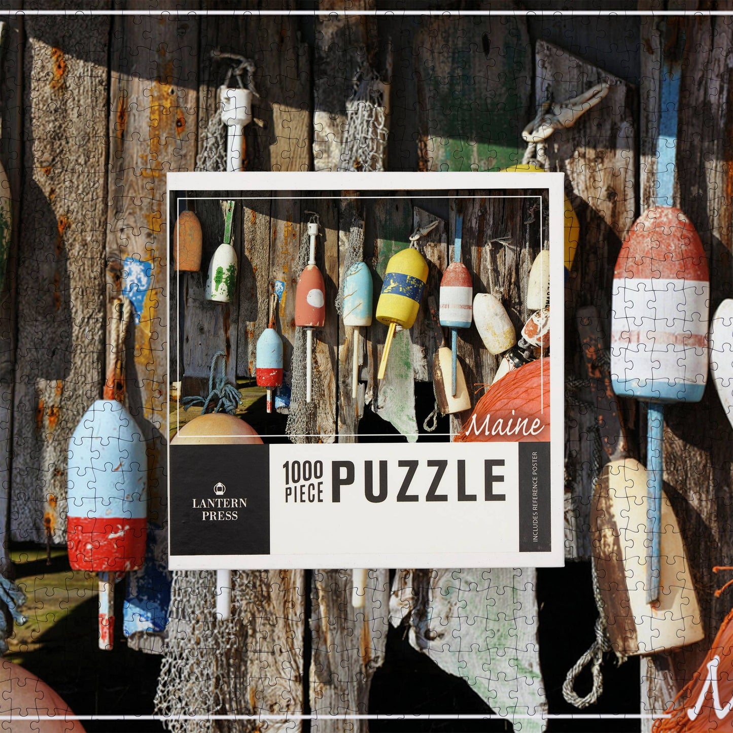 Maine Buoys Jigsaw Puzzle