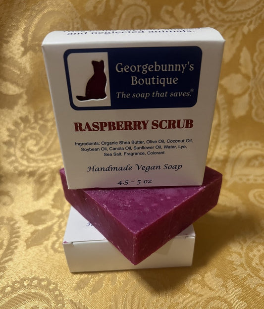 Raspberry Scrub Soap Bar