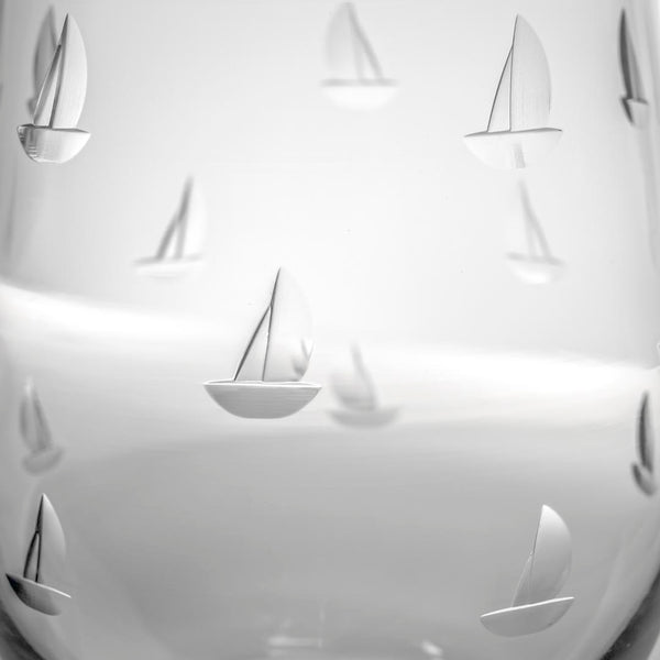 Sailing (Stemless Wine Glass)