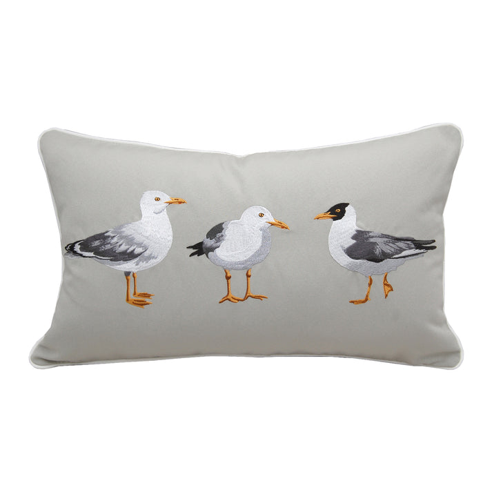 Seagull Flash Mob Pillow