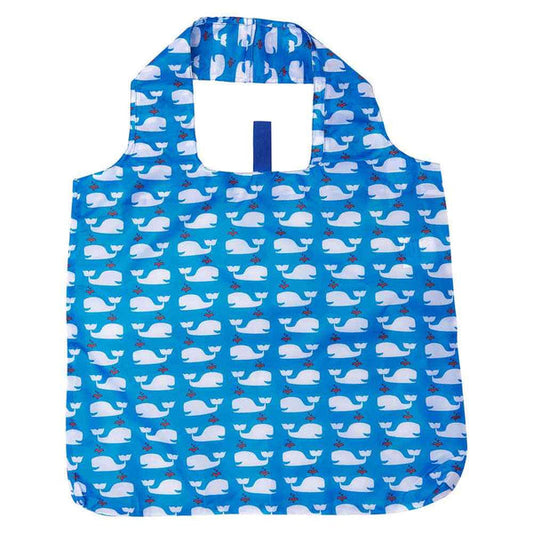 Blu Bag Tote - Blue Whales
