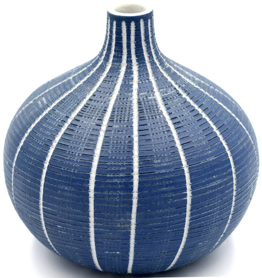Bud Vase - CONGO TINY L - WO 22 BLUE