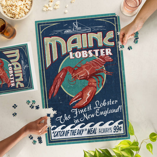 Maine Lobster Jigsaw Puzzle