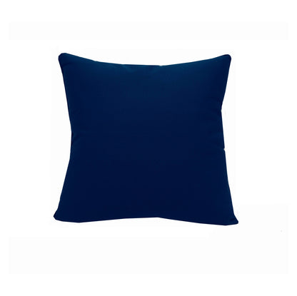 Blue Stripe & Red Anchor Pillow