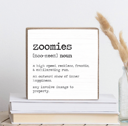 Zoomies Definition Block