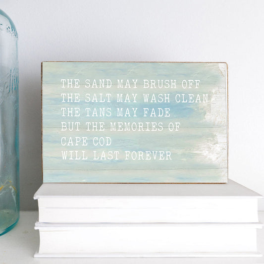 Sand May Brush Off Block
