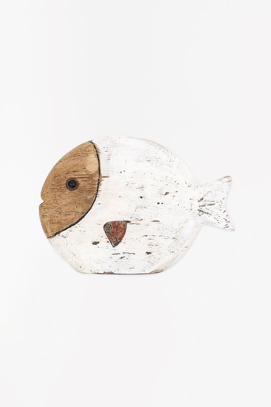 Rustic Fish (White)