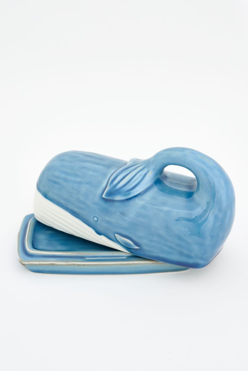 Blue Whale Butter Dish