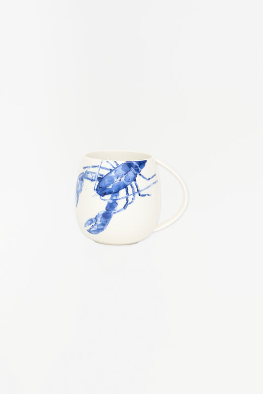 Watercolor Lobster Mug (Blue)