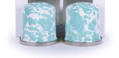 Sea Glass Salt & Pepper Set