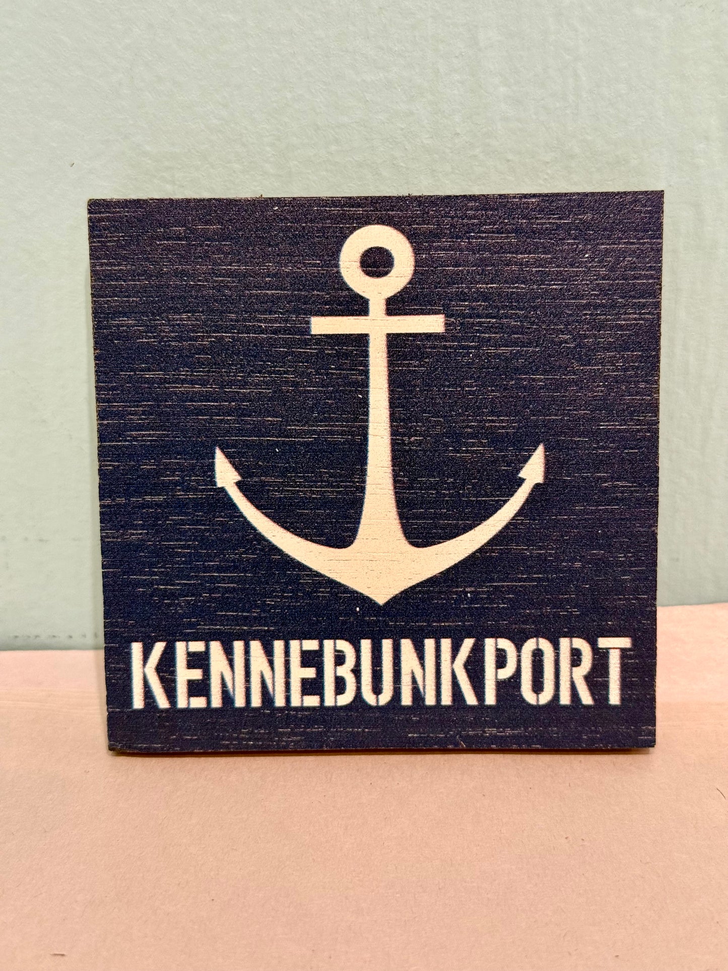 KENNEBUNKPORT Modern Anchor Coaster