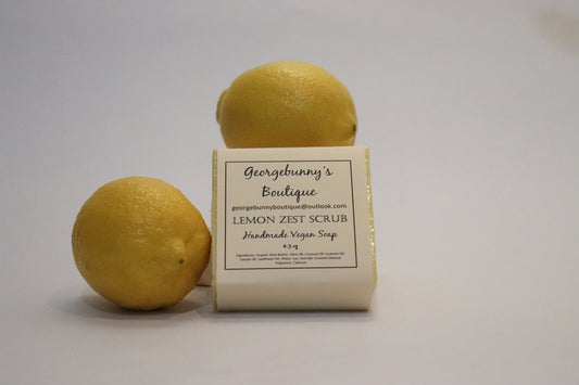 Lemon Zest Scrub Soap Bar