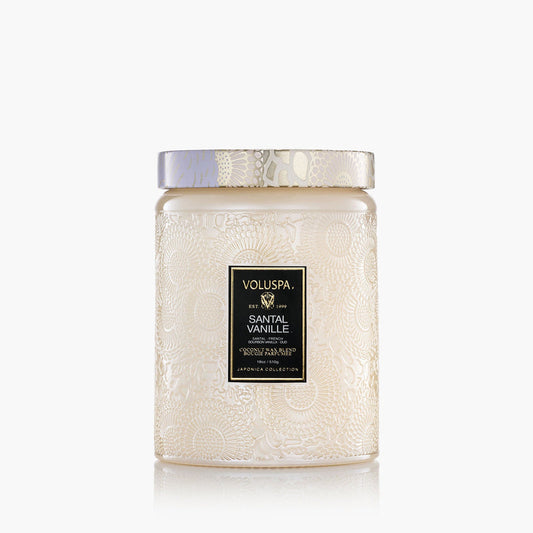 Santal Vanilla Large Jar Candle
